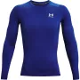 Under Armour HG Armour Comp LS Vīriešu kompresijas krekls ar garo piedurkni, karaliski zils