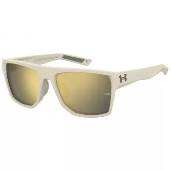 Under Armour Launch Vīriešu Saulesbrilles - Matēts Melns Rāmis, Dūmu Pelēkas Lēcas - 57mm Lēcu Platums