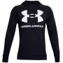 Under Armour vīriešu Rival Fleece Big Logo HD sweatshirt melns 1357093 001