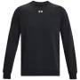 Under Armour Men's Rival Fleece džemperis ar apaļu kakla izgriezumu Melns 1379755 001