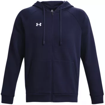 Under Armour vīriešu Rival Fleece pilna rāvējslēdzēja jaka ar kapuci Academy