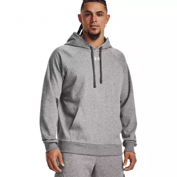 Under Armour Rival Fleece kapuce pelēkā krāsā 1379757 025 L
