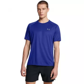 Under Armour Tech 2.0 Īso piedurkņu vīriešu T-krekls Academy Blue S izmērs