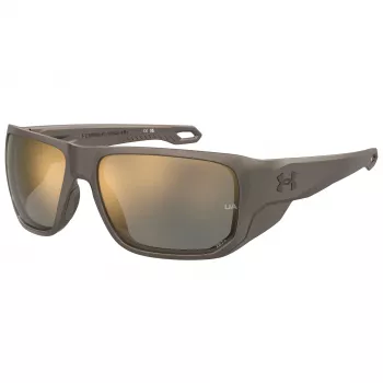 Under Armour UA Attack MD HKL vīriešu saulesbrilles - matēti melna/melni pelēka - 60/15/125 mm