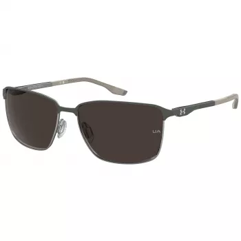 Under Armour UA Retain Edge vīriešu sporta saulesbrilles - matēti melna / dūmu pelēka - 61 mm lēcas