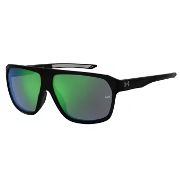 Under Armour UADominate807 Unisex Sport Saulesbrilles - Satin Black/Gray - 62/17/130 mm
