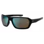 Under Armour UARECON807G4W Vīriešu sporta saulesbrilles – Matēts melns rāmis, Pelēkas polarizētas lēcas, 64/17/125 mm
