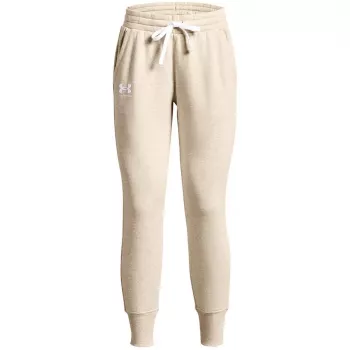 Under Armour sieviešu Rival Fleece bikses krēmkrāsas XL