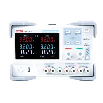 UNI-T UDP3303A programmējams līdzstrāvas barošanas avots 3 kanālu 195W
