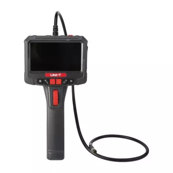 UNI-T UT663B-2m industriālais borscops ar 4.3 inch IPS ekrānu, 5.5mm IP67 zondi, 1080P kameru, 2m puscietu kabeli, 6 LED gaismām, 2600mAh akumulatoru