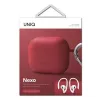 Uniq Nexo Case for AirPods 3 + Ear Hooks Silicone - Red
