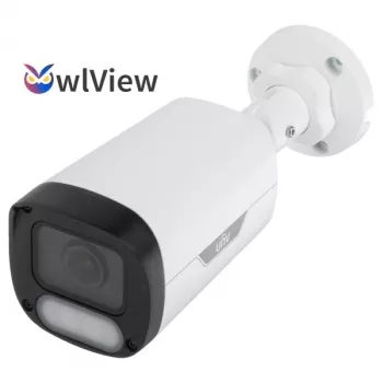 UNIVIEW IPC2318LE-ADF40KM-WP 8MP 4K Bullet IP kamera ar 4mm objektīvu, PoE, IP67, nakts redzamība 50m