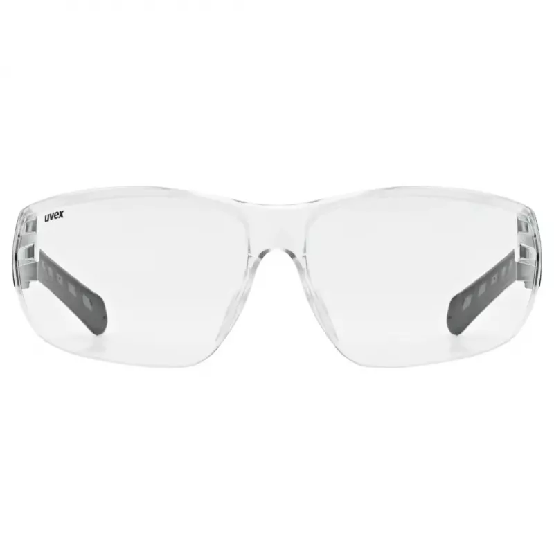 UVEX Equate Velobraucienu Brilles, Dūmu Lēca, Melns Rāmis
