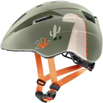 UVEX Kid 2 CC Bērnu veloķivere 46-52 cm, Salvija zaļa