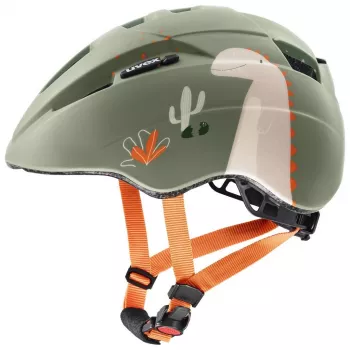 UVEX Kid 2 CC Bērnu veloķivere 46-52 cm, Salvija zaļa