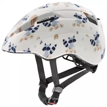 UVEX Kid 2 CC Bērnu velo ķivere 46-52cm, Raccoon Matt