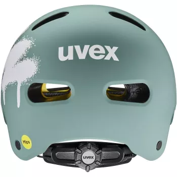 UVEX Kid 4 Style MIPS Bērnu veloķivere, zaļa