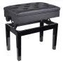 V-TONE BENCH 2 BK Piano Bench with Storage, Black