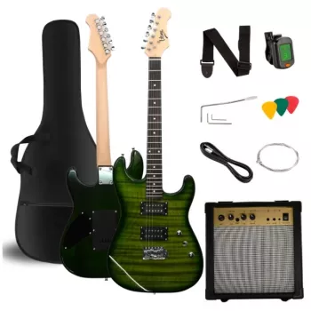 V-TONE EGW 39 GR Elektriskā ģitāra 4/4 Stratocaster Green