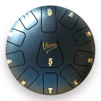 V-TONE VBJ 8-11 BK tērauda mēles bungas tank drum, 8 notis, 11 collas, melns