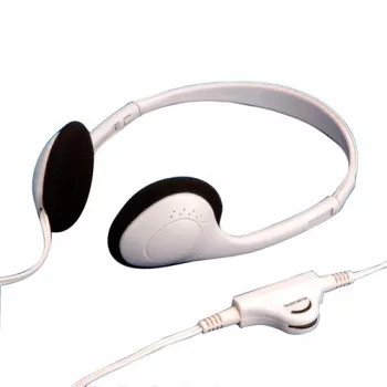 VALUE 15.99.1316 On-Ear vadu austiņas ar mikrofonu – stereo, melnas