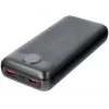 VEGER Power Bank 20000 mAh 20W PD QC 3.0 2x USB-A USB-C Melns
