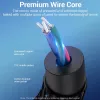 VENTION BGKHF USB-C uz 3,5 mm audio adaptera kabelis, 1 m, melns