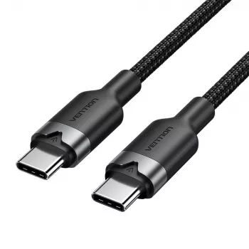 VENTION TRDBF USB-C to USB-C kabelis 1m Melns