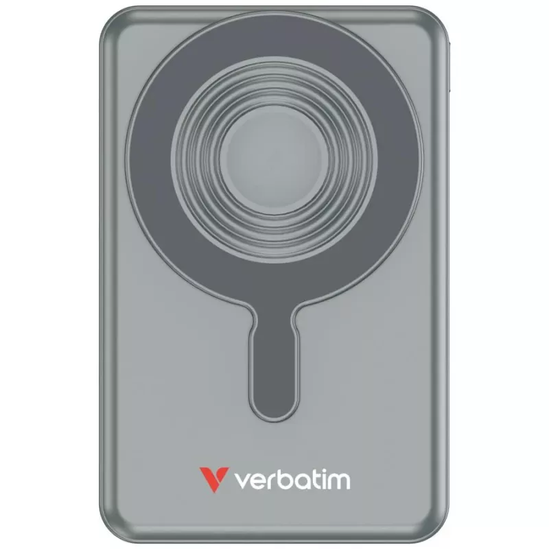 Verbatim Charge'n'Go ārējais akumulators 2C & Displejs 10000 mAh pelēks