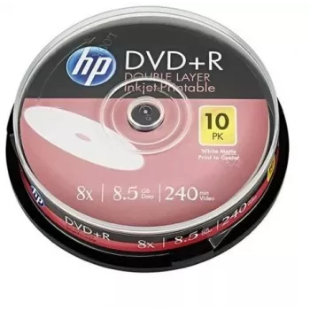 Verbatim DVD-R 4.7GB 16x augstas veiktspējas plānā futlārī 10 gab.