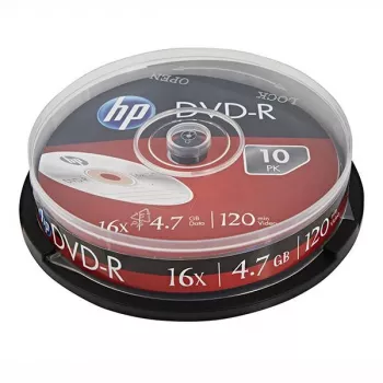 Verbatim DVD+R augstas veiktspējas 4,7 GB 16x kastes iepakojums 10 gab.