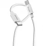 Verbatim Essentials USB 2.0 USB-C to USB-C kabelis 1m Melns TPE