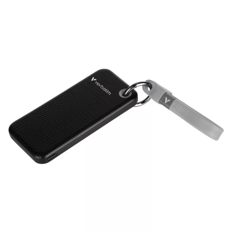 Verbatim Pocket SSD 512GB USB 3.2 Gen 2 Type-C ārējais cietvielu disks, melns/pelēks 32282