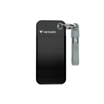 Verbatim Pocket SSD 512GB USB 3.2 Gen 2 Type-C ārējais cietvielu disks, melns/pelēks 32282