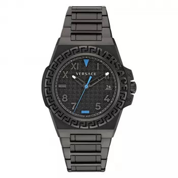 Versace V-Extreme Pro Vīriešu Šveices kvarca hronogrāfa pulkstenis VE3I00622 44mm Nerūsējošais tērauds