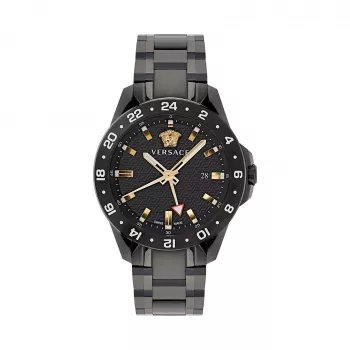 VERSACE V-Race Vīriešu Šveices kvarca hronogrāfs VE2W00622 45mm Nerūsējošais tērauds