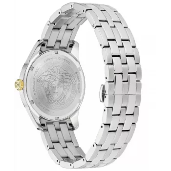 VERSACE V-Race Vīriešu Pulkstenis VE7C00523 41mm Nerūsējošā Tērauda Hronogrāfs