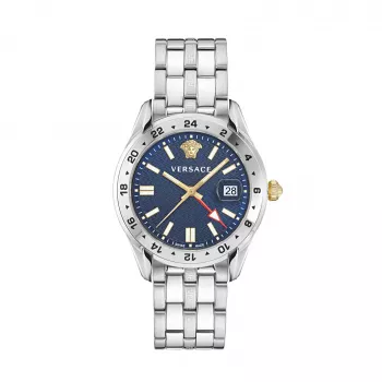 VERSACE V-Race Vīriešu Pulkstenis VE7C00523 41mm Nerūsējošā Tērauda Hronogrāfs