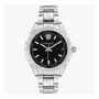 Versace V-Race Women's Swiss Quartz Watch V12020015 - 35mm Nerūsējošais tērauds, Safīra stikls, Balts ciparnīca