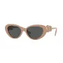 VERSACE VE4433U538387 Sieviešu kaķacu saulesbrilles Havana 54mm