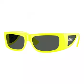 VERSACE VE4482-544987 Saulesbrilles Vīriešiem Caurspīdīgs Pelēks Rāmis Pelēka Gradienta Lēca 57mm