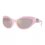 VERSACE VE4485-5521Z Sieviešu Kaķacs stila saulesbrilles Havana Brūns Gradient 59mm