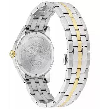Versace VE7C00623 Vīriešu Pulkstenis 41mm Nerūsējošais Tērauds Zils Ciparnīca Hronogrāfs