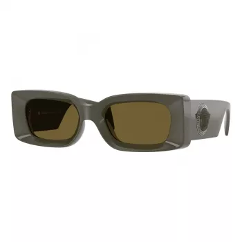 VERSACE Sieviešu saulesbrilles VE4474U549173 Butterfly Cat Eye Havana tumši brūna gradienta 52mm