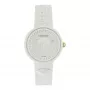 Versace VE6G00123 sieviešu pulkstenis 39 mm, nerūsējošā tērauda korpuss, melna ādas siksna, sudraba ciparnīca
