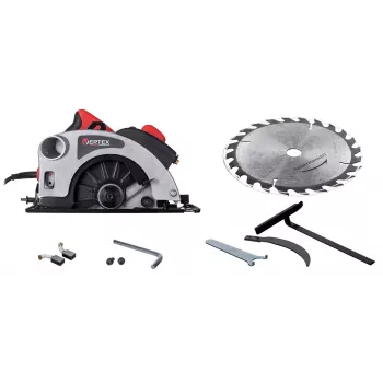 VERTEX ripzāģis 185mm 1400W ar lāzera vadotni