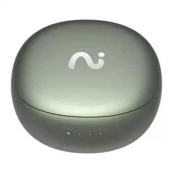 VIAIM Nano+ AI austiņas ar balss ierakstītāju Green Bluetooth 5.3 IPX4 32GB ENC Touch Control