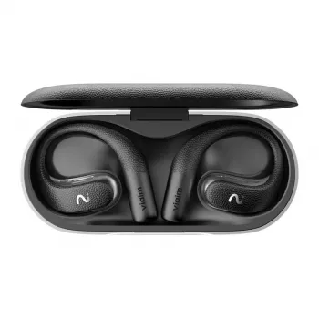VIAIM Open Note AI Earbuds ar balss ierakstītāju (Melns)
