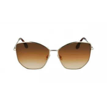 Victoria Beckham VB225S-702 Sieviešu saulesbrilles Havana/Brūns gradients 59mm