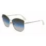 Victoria Beckham VB225S-734 Sieviešu lielizmēra kvadrātveida saulesbrilles - Havana acetāta rāmis ar brūniem gradienta stikliem - 59mm